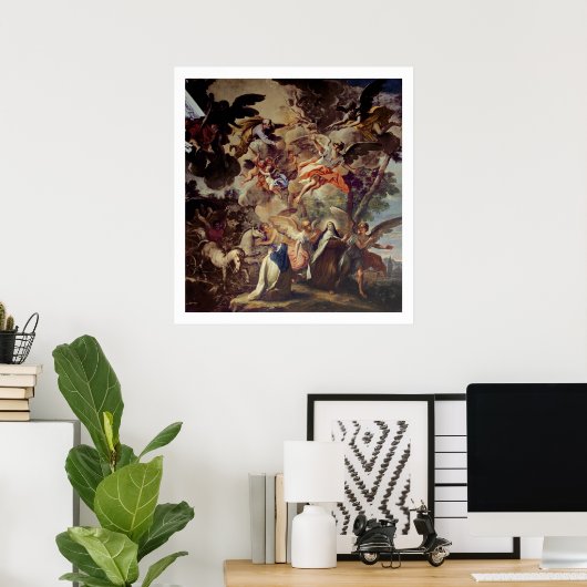 聖テレジアへの聖ヨセフの亡霊 ポスター (ホームオフィス)