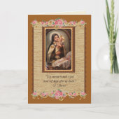 聖テレセ宗教カルメライト尼僧 カード (正面)