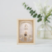 聖テレーズの神父のための毎日の祈り holy card 名刺 (スタンド正面)