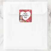 聖テレーズバレンタインデーのシール スクエアシール (バッグ)