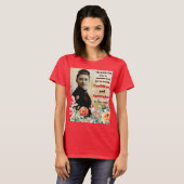 聖テレーズ・ド・リジュー博士アンナ・テルルゥエの名言 Tシャツ (正面フル)