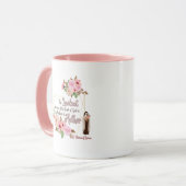 聖テレーゼをフィーチャーした愛らしい母マグ マグカップ (正面左)