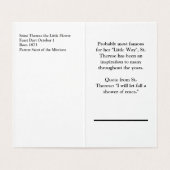 聖テース小さな花 (内部フラット)