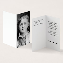 聖テース小さな花