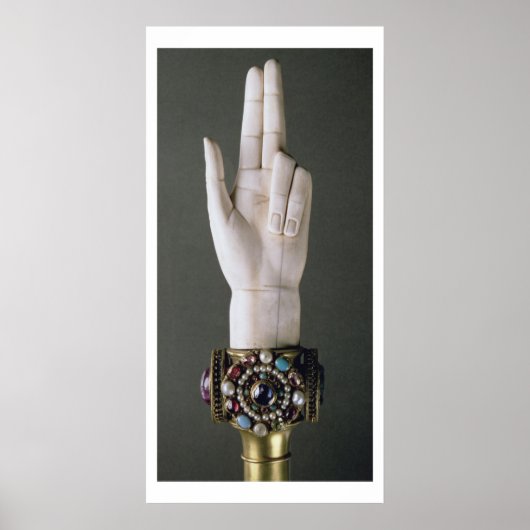 聖デニの宝から正義の手 ポスター (正面)