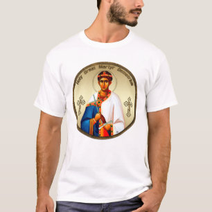 聖デメトリオスのイコン、聖像画 Tシャツ