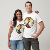 聖デメトリオスのイコン、聖像画 Tシャツ (ユニセックス)