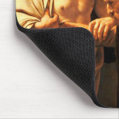 聖トマスの不信はカラヴァッジョによる マウスパッド (コーナー)