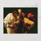 聖トマスの不信, 1602-03 ポストカード (正面)