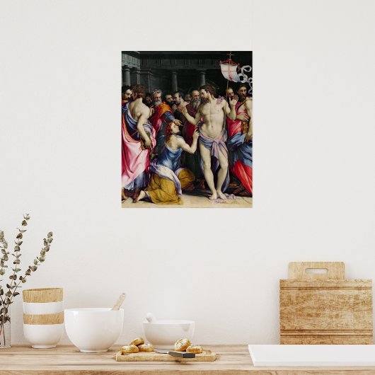 聖トマスの不信, c.1547 ポスター (キッチン)