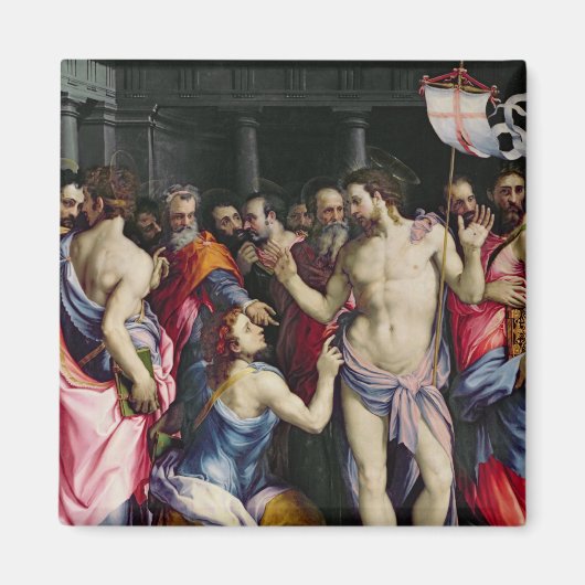 聖トマスの不信， c.1547 マグネット (正面)