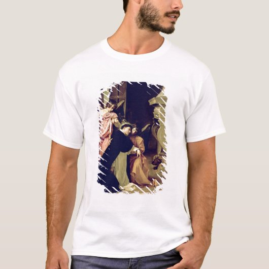 聖トマス·アキナスの誘惑 Tシャツ (正面)