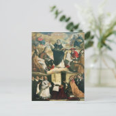 聖トマス・アクィナスのアポトーシス, 1631 ポストカード (スタンド正面)