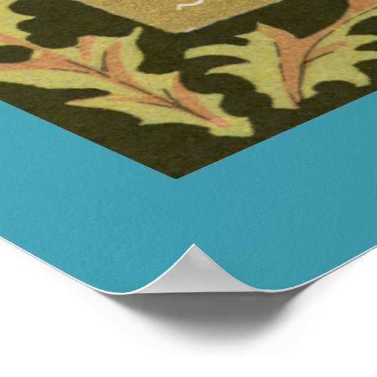 聖トマス・ベケットとミター剣(P 005) ポスター (角)