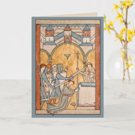 聖トマス・ベケットの芸術における初期の殉教者 カード