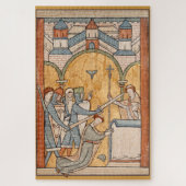 聖トマス・ベケットの芸術における初期の殉教者 ジグソーパズル (縦)