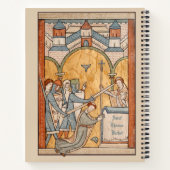 聖トマス・ベケットの芸術における初期の殉教者 ノートブック (裏面)