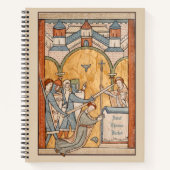 聖トマス・ベケットの芸術における初期の殉教者 ノートブック (正面)