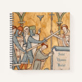 聖トマス・ベケットの芸術における初期の殉教者 ノートブック (正面)