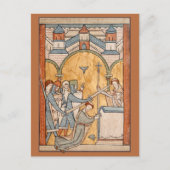 聖トマス・ベケットの芸術における初期の殉教者 ポストカード (正面)