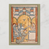聖トマス・ベケットの芸術における初期の殉教者 ポストカード (正面)