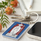 聖トマス・ベケット剣を持つ(M 033) キーホルダー (正面右)