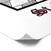 聖トマス・ベケット剣を持つ(M 033) ポスター (角)