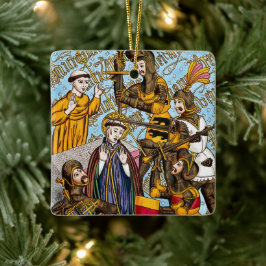 聖トマス・ベケット殉教の2倍(M 031) セラミックオーナメント