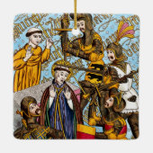 聖トマス・ベケット殉教の2倍(M 031) セラミックオーナメント (裏面)