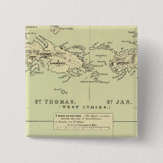 聖トマス、聖ジャン、聖クルク 缶バッジ (正面)