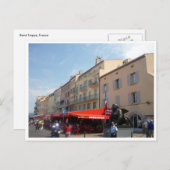 聖トロペス水前線 ポストカード (正面/裏面)