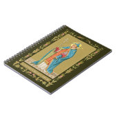 聖トーマス・ベケット 剣を持つミトラ(P005) ノートブック (左側)