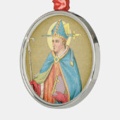 聖トーマス・ベケット 剣を持つミトラ(P005) メタルオーナメント (左)