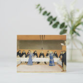 聖ドミニクとその仲間食べ物を与え達は天使たちによる ポストカード (スタンド正面)