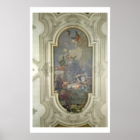 聖ドミニクのロザリオの機関(fres) ポスター (正面)