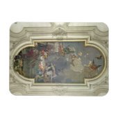 聖ドミニクのロザリオの機関(fres) マグネット (横)