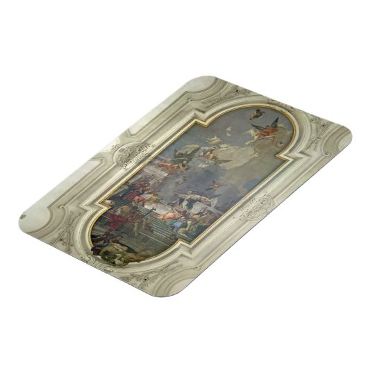 聖ドミニクのロザリオの機関(fres) マグネット (左側)