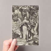 聖ドミニク・カスティリアンカトリック司祭 アクリル招待状 (インサイチュ (ポータブル))