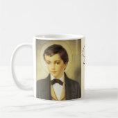 聖ドミニク・サヴィオ、カトリック・コーヒーマグ コーヒーマグカップ (左)