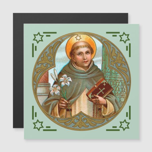 聖ドミニク・デ・グスマン (BK 07) 磁気カード (正面/裏面)