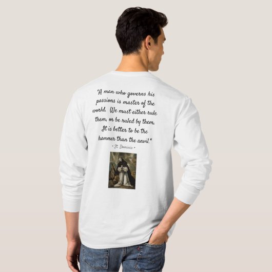 聖ドミニク Tシャツ (裏面フル)