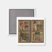 聖ニコライの生涯の4つのシーン:聖ニコライ マグネット (正面/裏面)