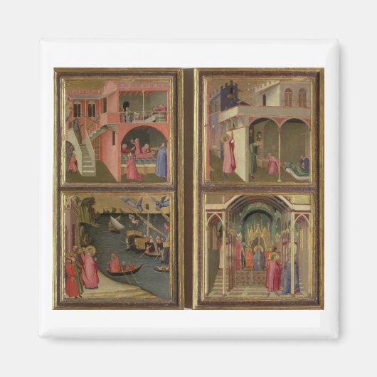 聖ニコライの生涯の4つのシーン:聖ニコライ マグネット (正面)