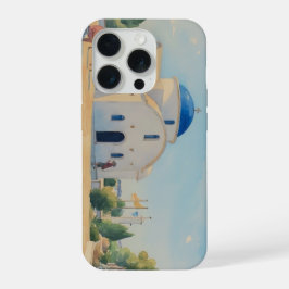 聖ニコラウスの水彩画スタイルの画像 iPhone 15 PROケース