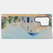 聖ニコラウスの水彩画スタイルの画像 SAMSUNG GALAXYケース (裏面横)