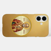聖ニコラウス正教会イコンTシャツ Case-Mate iPhoneケース (裏面 (横))