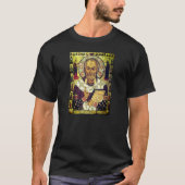聖ニコラウス ロシアのイコン Tシャツ (正面)