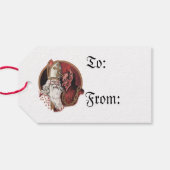 聖ニコラスとクランプス ギフトタグ (裏面横)