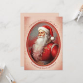 聖ニコラスのクリスマスカード カード (正面/裏面インサイチュ)