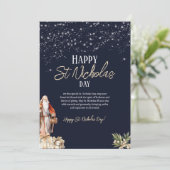 聖ニコラスの日のおめでとうございます - グリーティングカード 招待状 (スタンド正面)